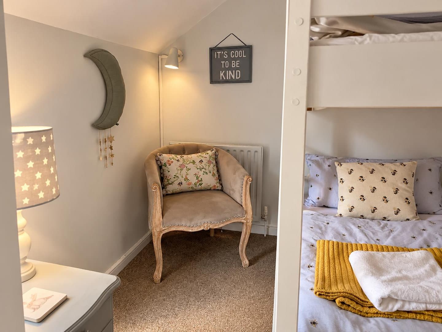 The children’s bunk room — photograph 1
