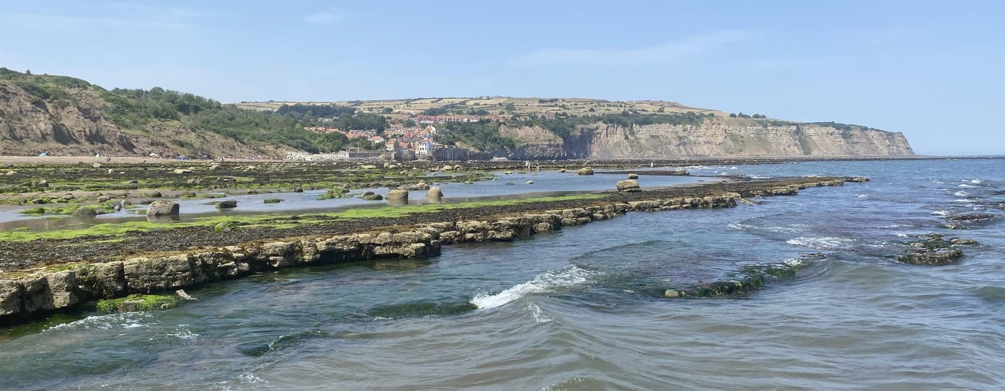 The coast at Robin Hood’s Bay